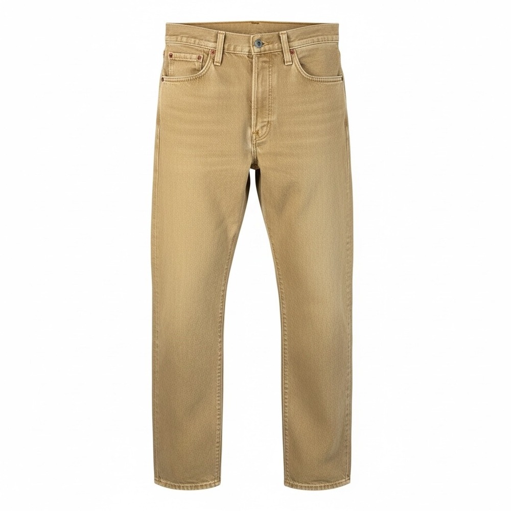 Levi's Straight Jeans in Khaki Tan